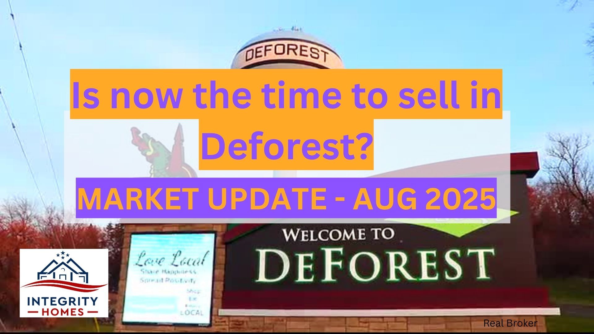 DeForest Wisconsin real estate market overview showing growing community development and affordable housing opportunities for August 2025