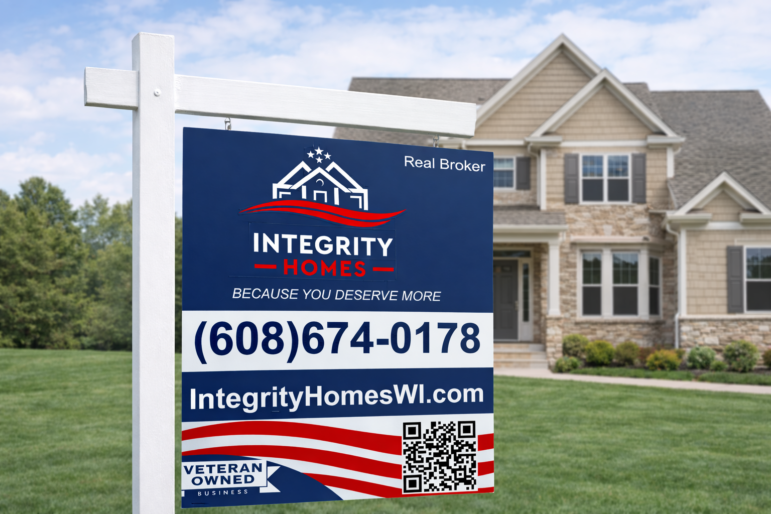 Buyers attending an open house in Dane County Wisconsin
