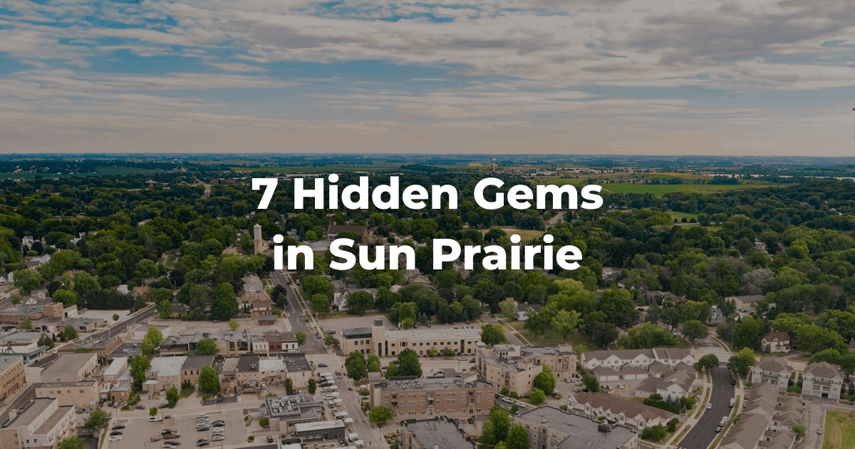 Historic downtown Sun Prairie WI near Cannery Square
