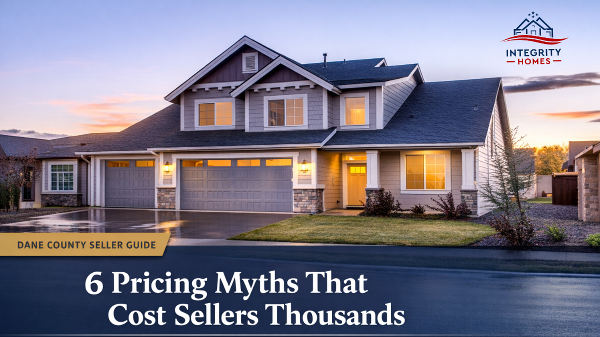 6 pricing myths that cost Dane County Wisconsin sellers thousands in 2026