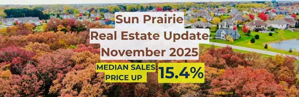 Sun Prairie WI Housing Market November 2025: 15% Price Jump Signals Strong Demand