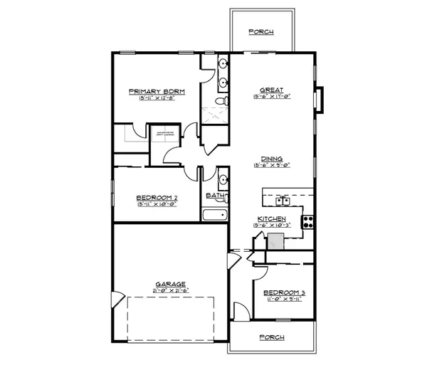 hickory floor plan