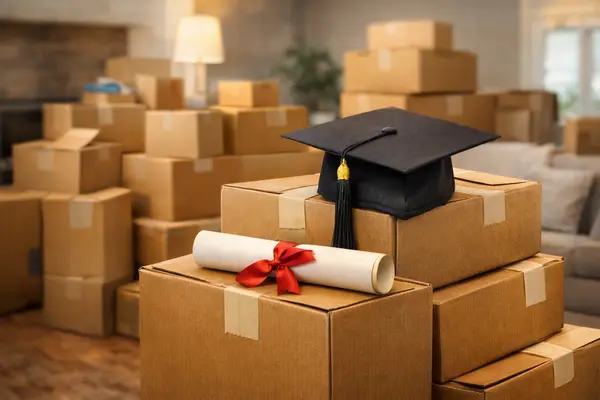Moving During Graduation Season Without Losing It,Dusty & Kristen Lewis