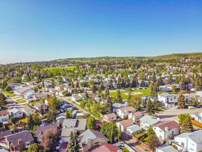 Sandstone Valley Aerial 