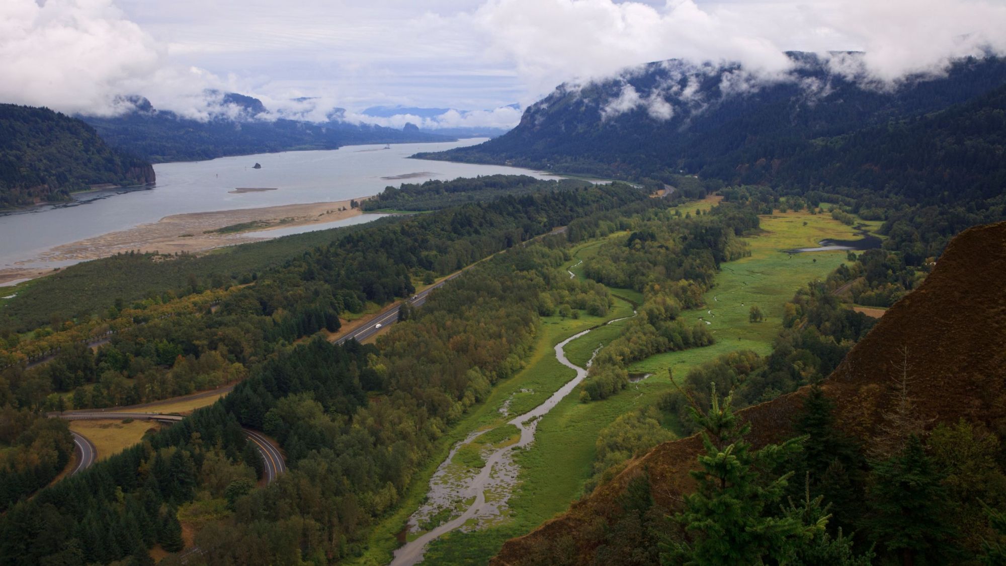 Weather in the Columbia River Gorge in November