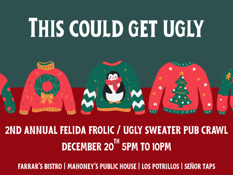 2nd Ugly Sweater Felida Pub Crawl