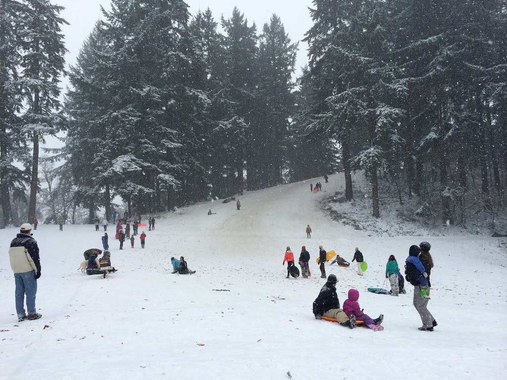 Skiing and Snowboarding in portland oregon