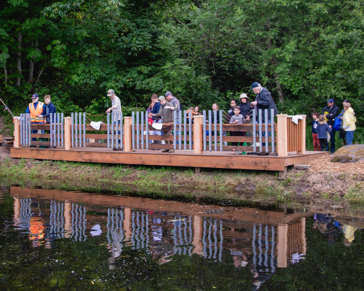 Columbia Springs Kids Fishing Festival