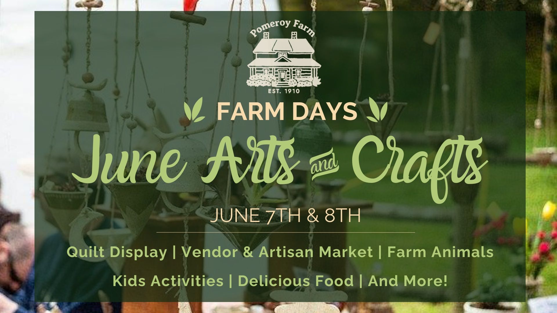 June Farm Days: Arts & Crafts