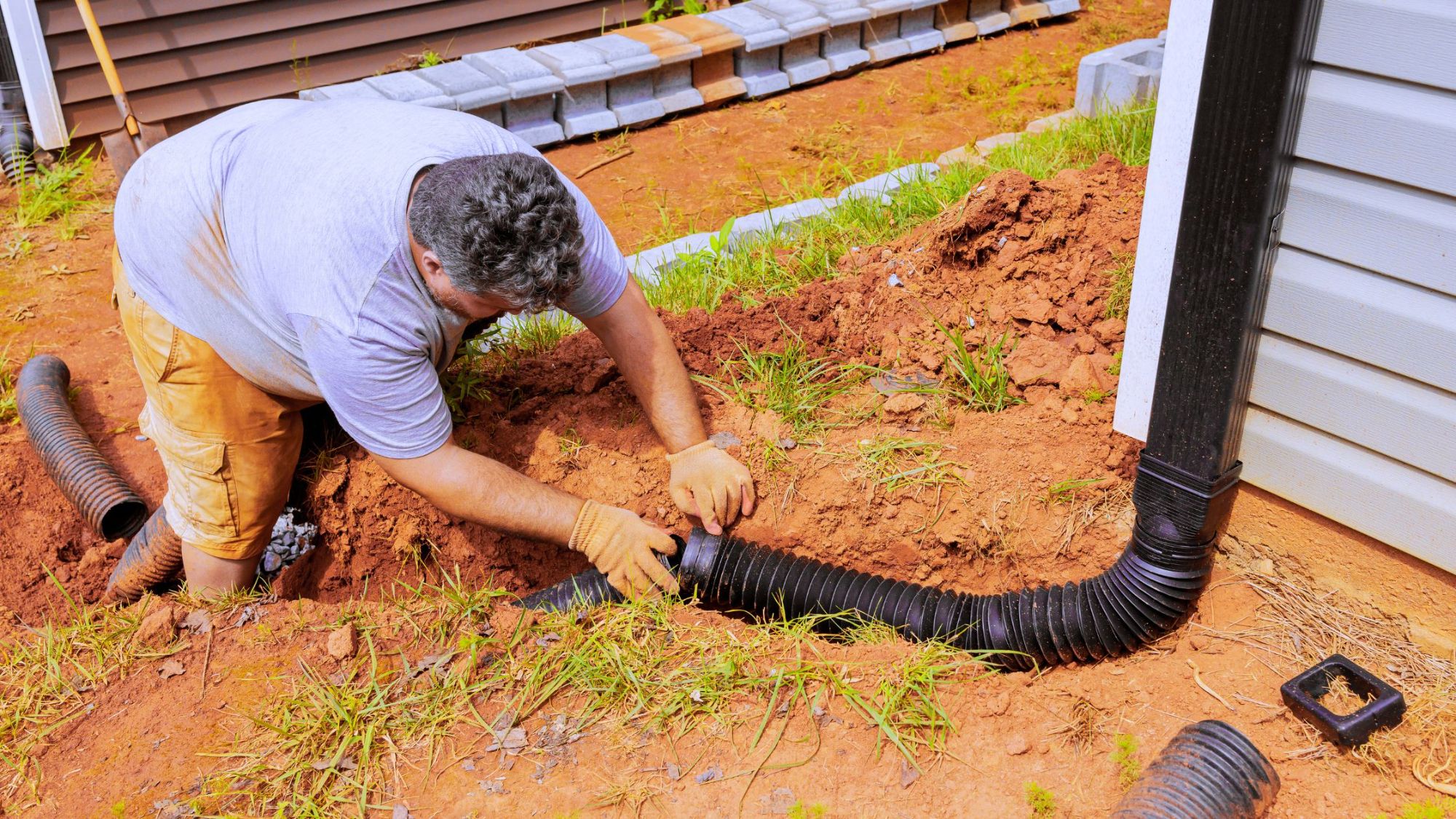 New Construction drainage