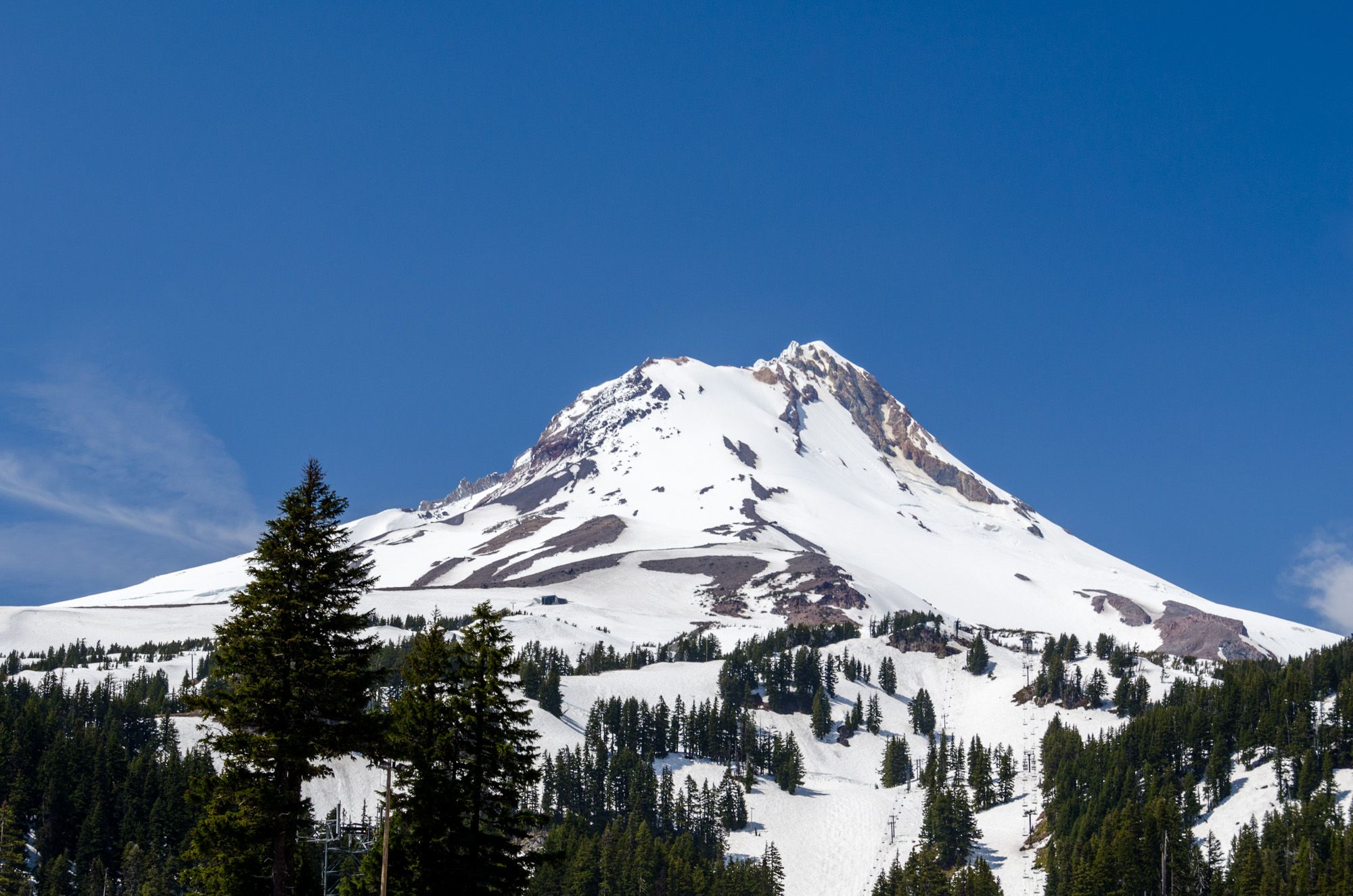 Mount Hood's Four Ski