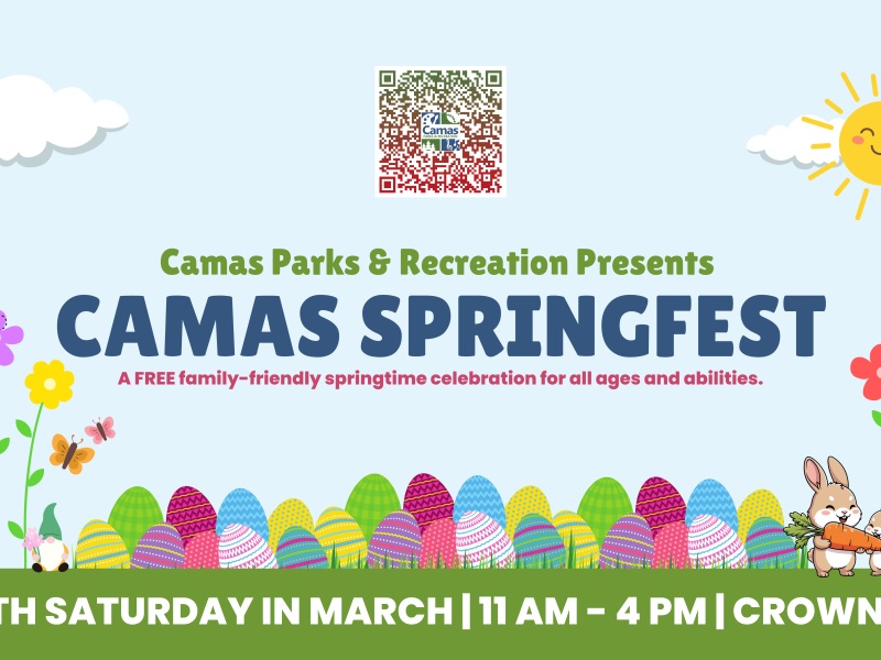 Camas SpringFest and Egg Scramble in Camas Washington