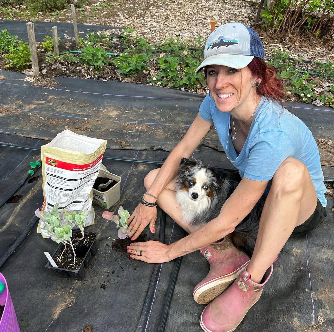 Spring garden turnover raking mulching Vancouver WA vegetable garden