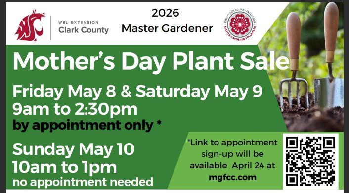 Mother's Day Plant Sale