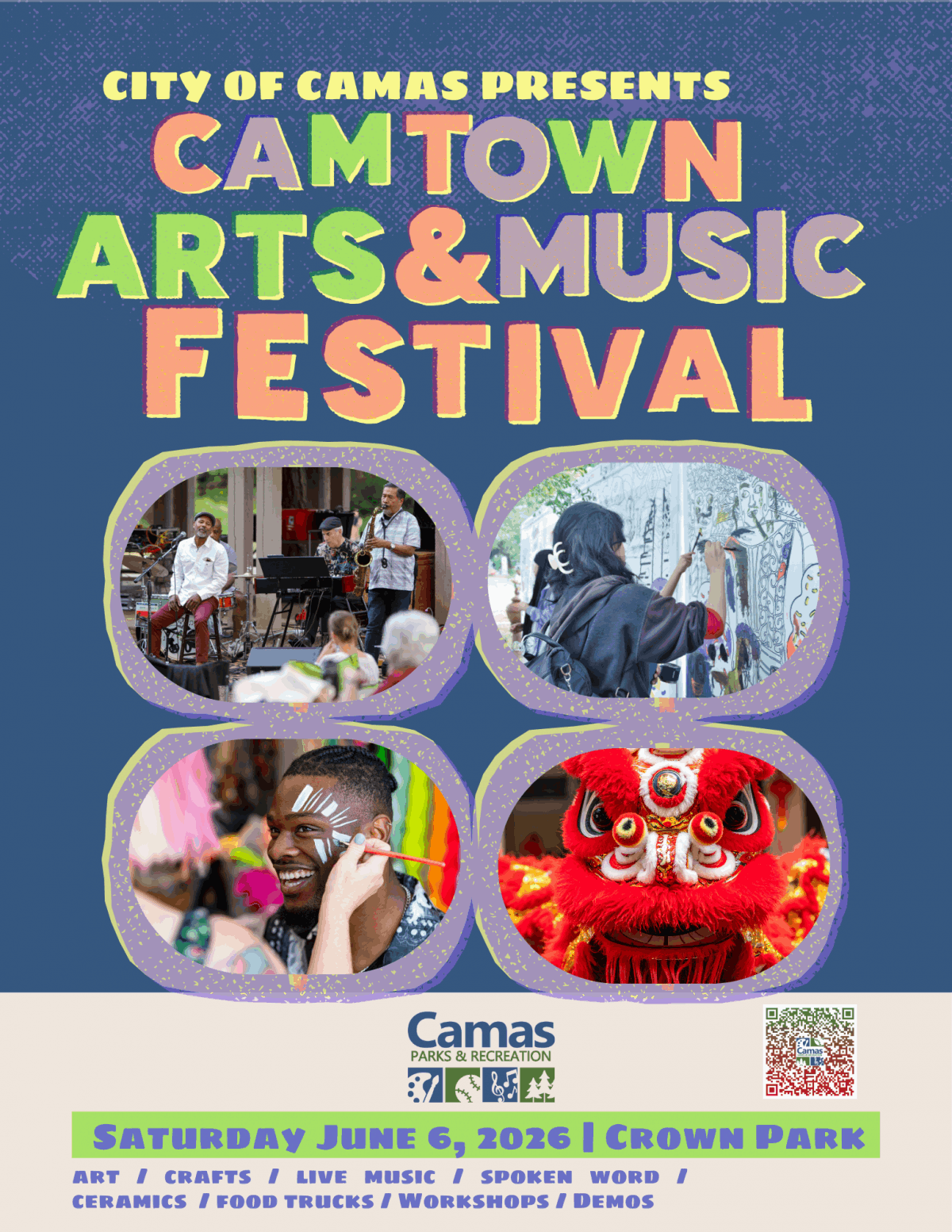 Camtown Arts & Music Festival — Crown Park, Camas