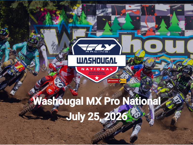 2026 Washougal National - Pro Motocross Championships Round 8