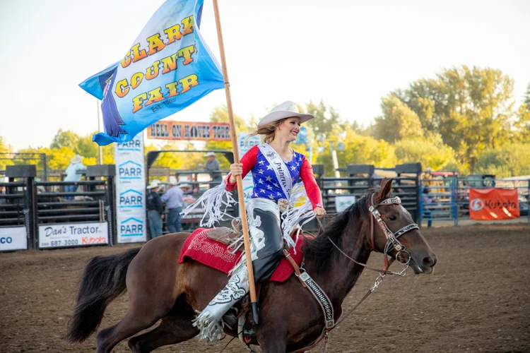 Rodeo at the Clark County Fair