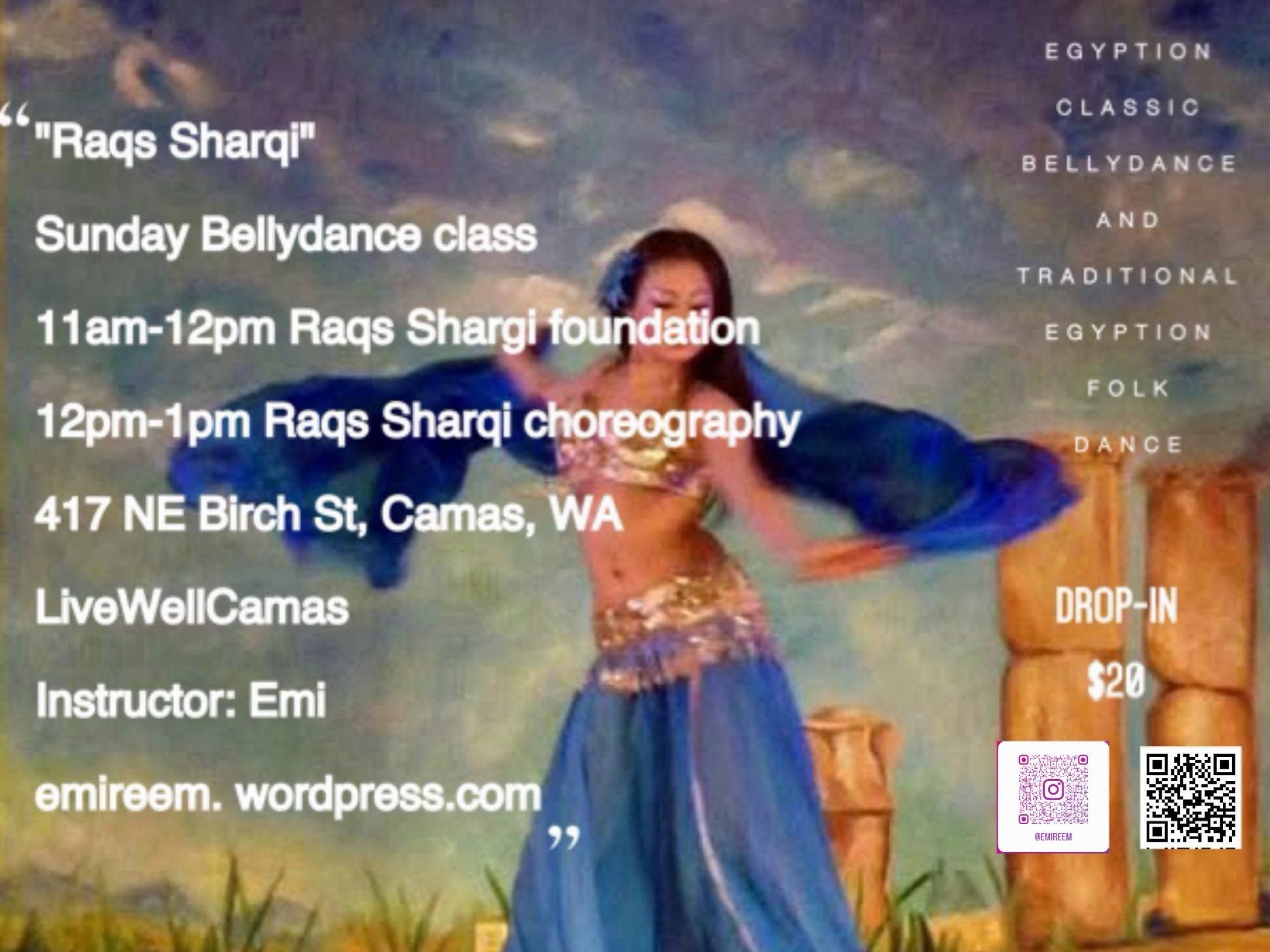 Bellydance Classes at LiveWellCamas — Camas, WA