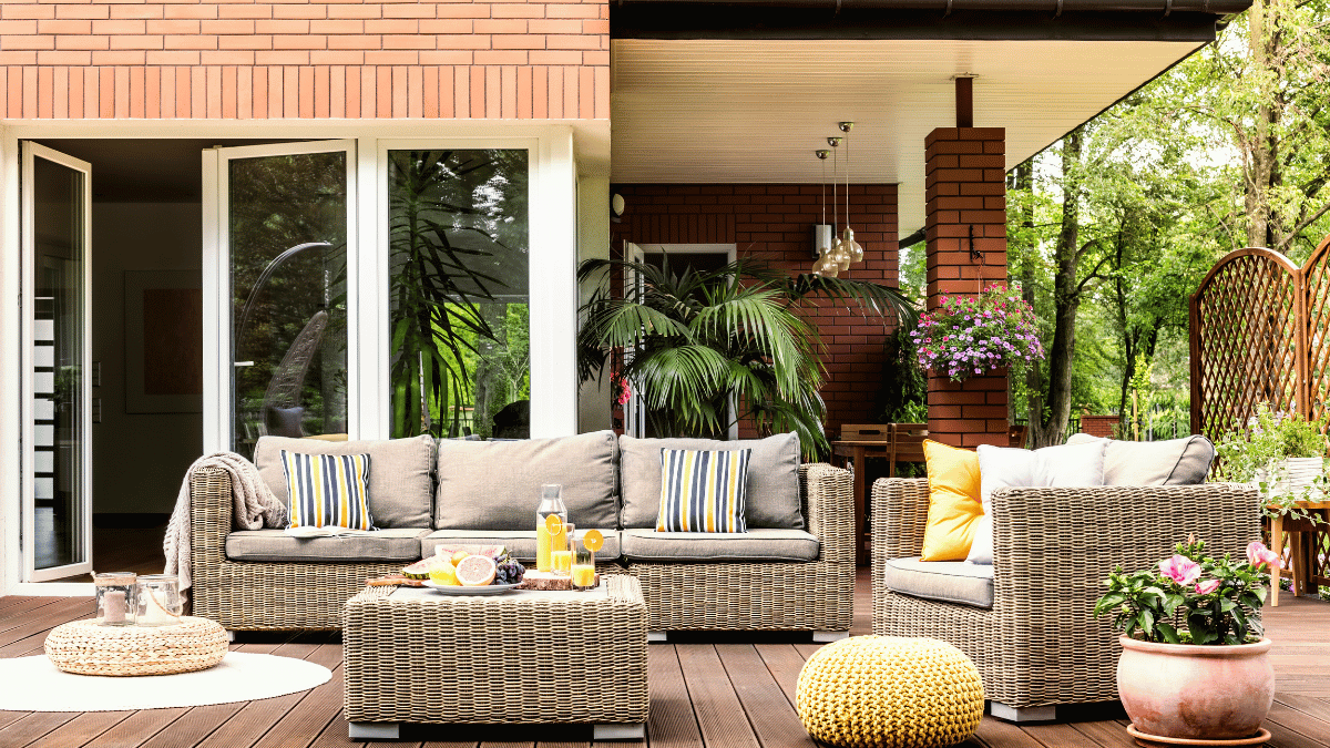Neutral Color Patio Furniture