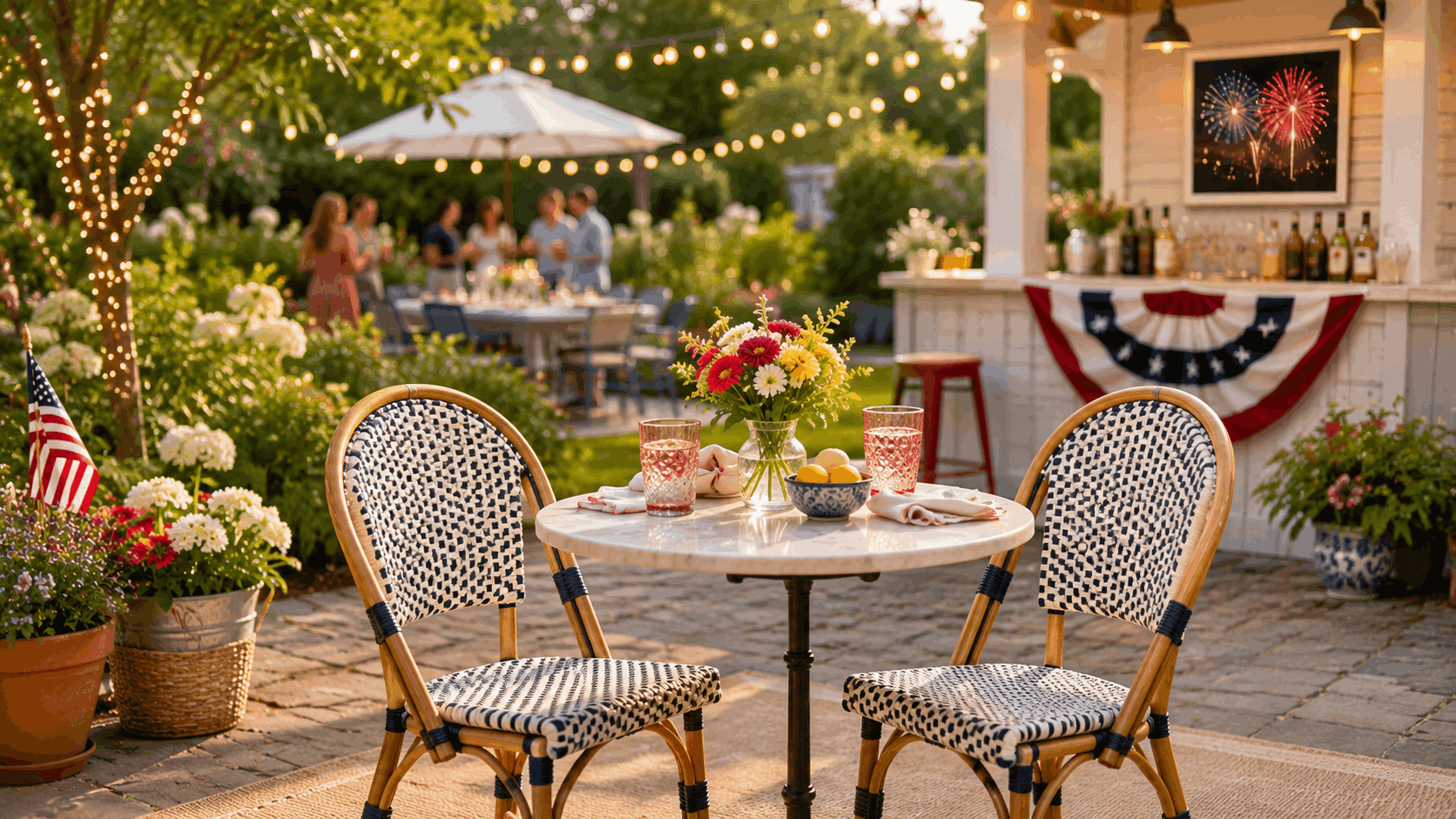 Bistro Furniture Creates the Perfect Conversation Area