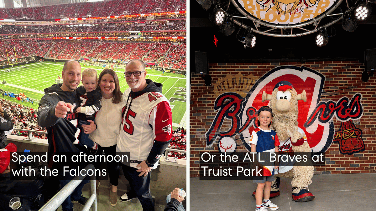 Falcons and The Braves