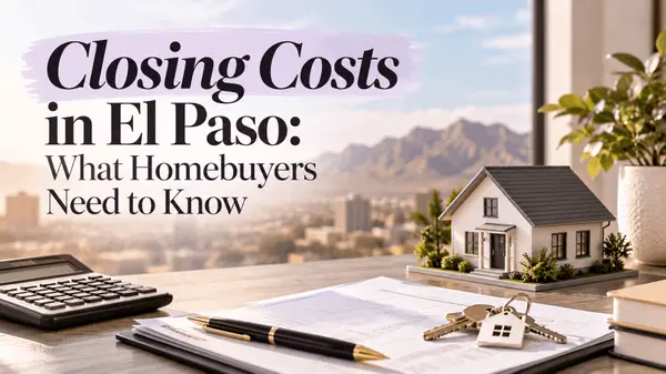 feature image of Closing Costs for Home Buyers in El Paso, Texas: What You Need to Know
