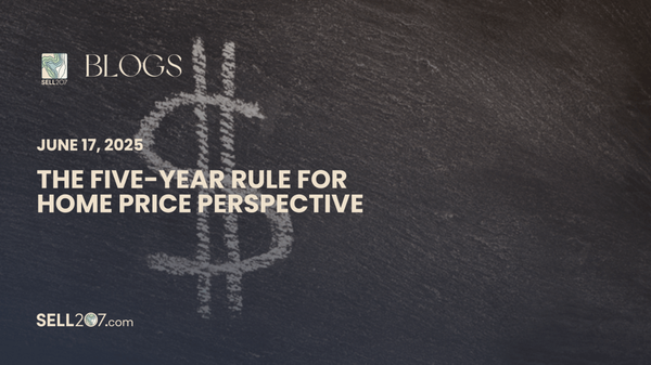 The Five-Year Rule for Home Price Perspective,Monet Yarnell