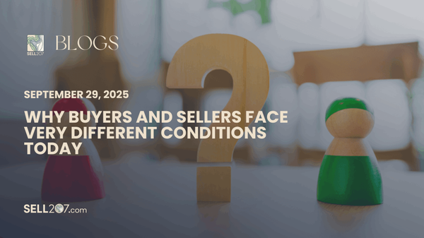 Why Buyers and Sellers Face Very Different Conditions Today,Monet Yarnell