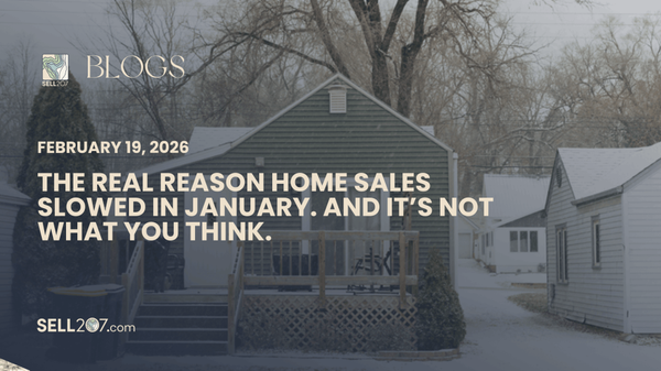 The Real Reason Home Sales Slowed in January. And It’s Not What You Think. BLOG,Monet Yarnell