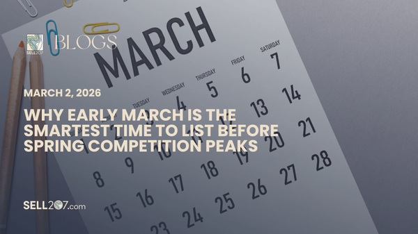 Why Early March Is the Smartest Time to List Before Spring Competition Peaks,Monet Yarnell