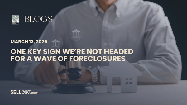 One Key Sign We’re Not Headed for a Wave of Foreclosures,Monet Yarnell
