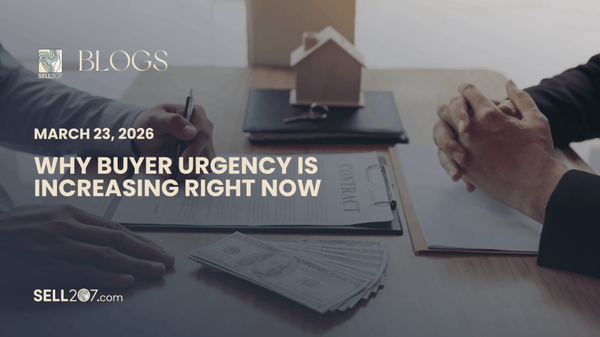 Why Buyer Urgency Is Increasing Right Now,Monet Yarnell