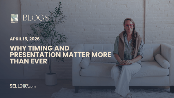 Why Timing and Presentation Matter More Than Ever,Monet Yarnell