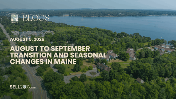 August to September Transition and Seasonal Changes in Maine,Monet Yarnell