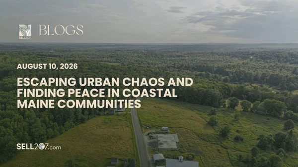 Escaping Urban Chaos and Finding Peace in Coastal Maine Communities,Monet Yarnell