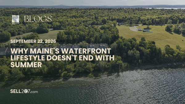 Why Maine's Waterfront Lifestyle Doesn't End With Summer,Monet Yarnell