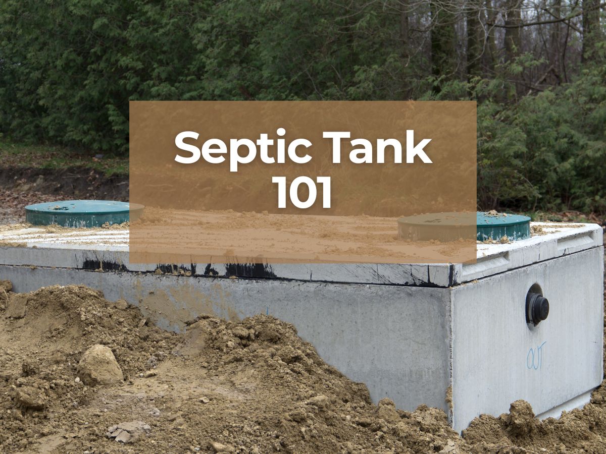 Septic Tank 101: Honest Answers for People Who’d Rather Not Think About It over the top septic lids in the backyard. 