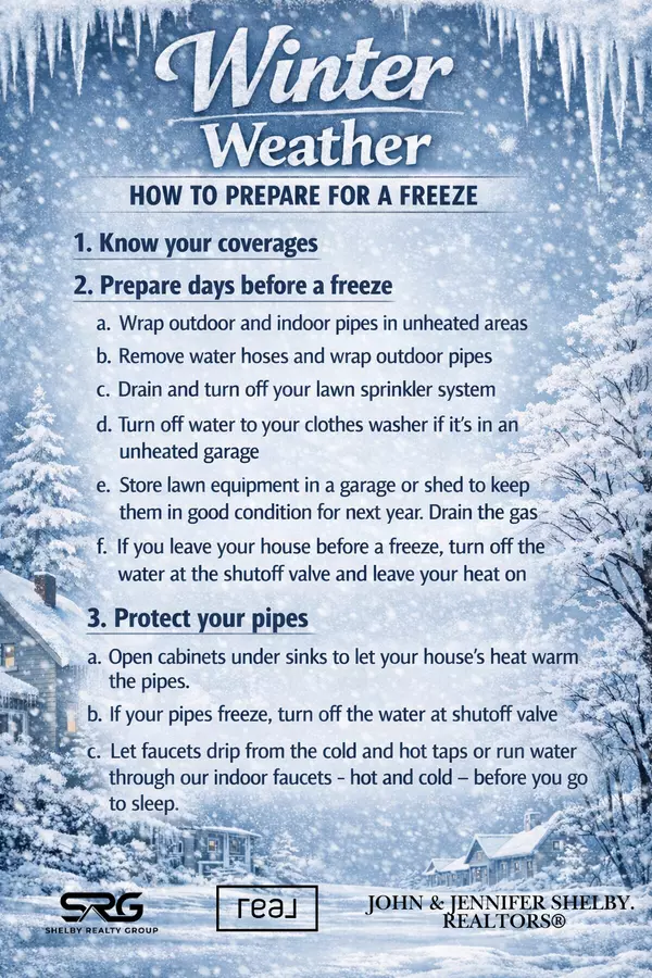 Winter Weather Preparation in North Texas