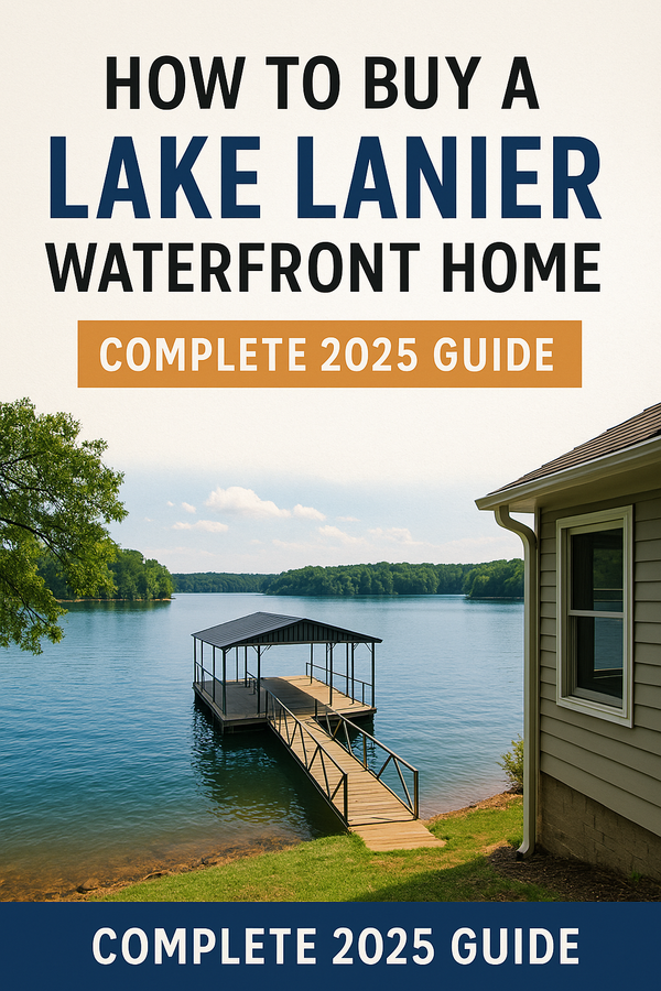 How to Buy a Lake Lanier Waterfront Home (2025 Guide)