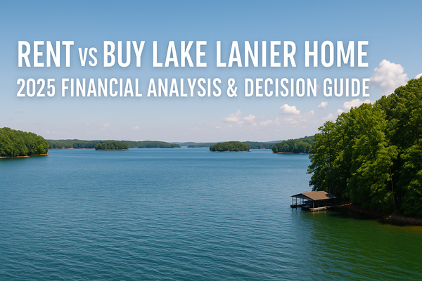 Rent vs Buy Lake Lanier Home: 2025 Financial Analysis & Decision Guide