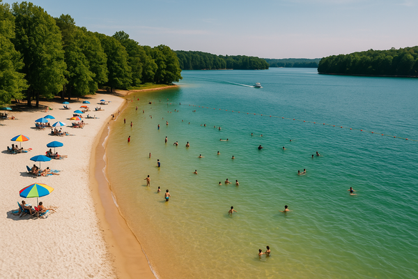 Lake Lanier Beaches in Buford GA: Best Sandy Swim Areas, Fees & Tips