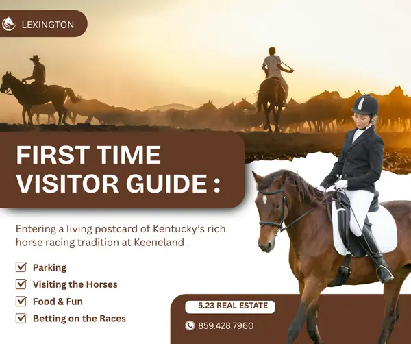 feature image of A First-Time Visitor’s Guide to Keeneland in Lexington, KY