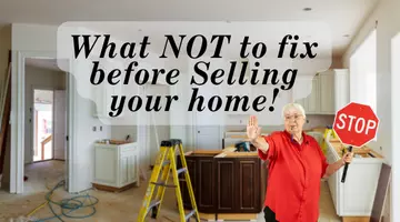 feature image of What NOT to fix before selling your home