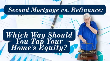 feature image of  Second Mortgage vs. Refinance: Which Way Should You Tap Your Home&#39;s Equity?