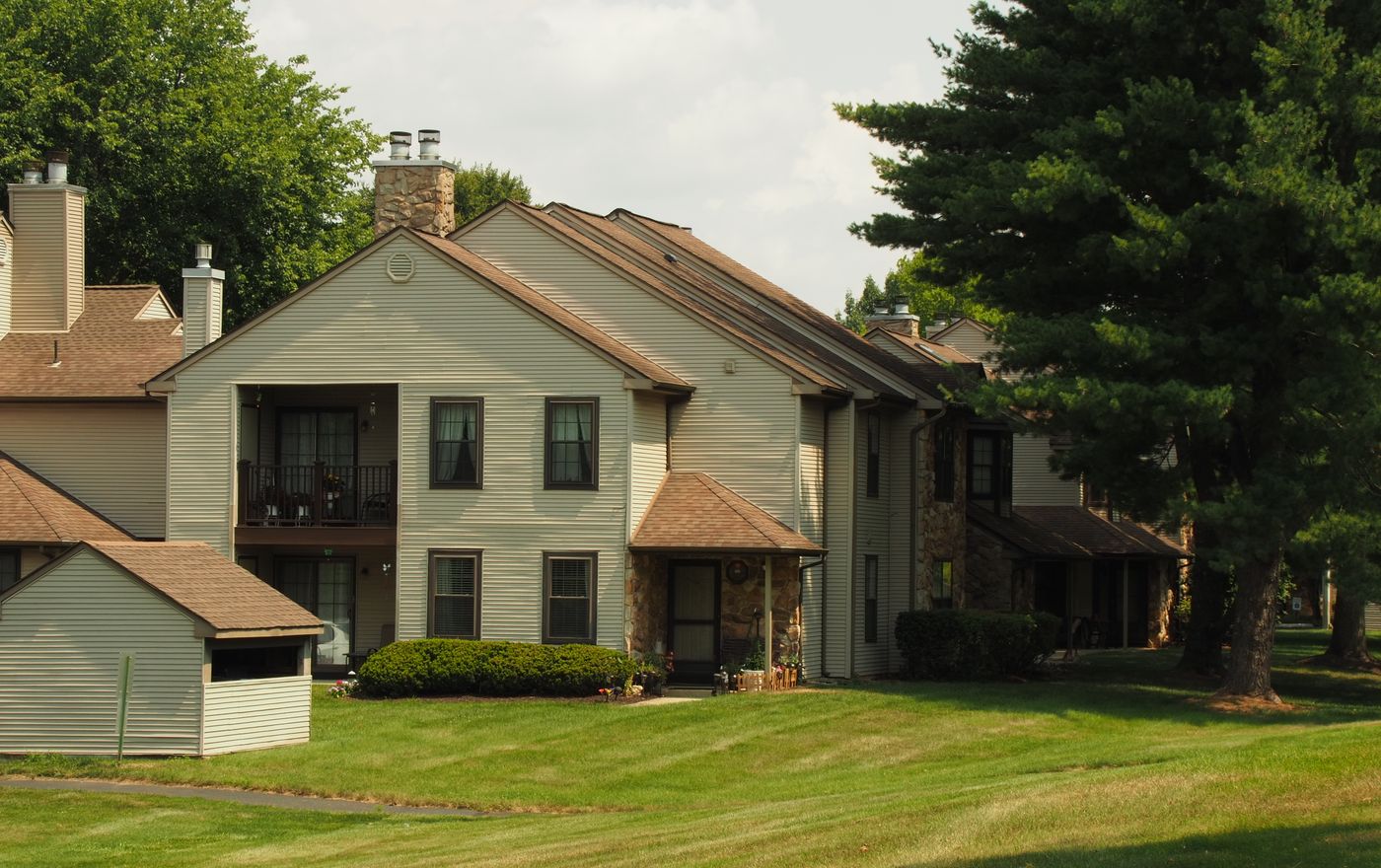 A suburban street in Pennsylvania