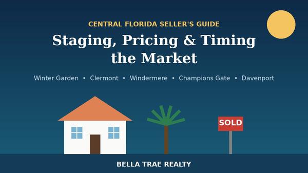 Seller Tips: Staging, Pricing & Timing the Central Florida Market