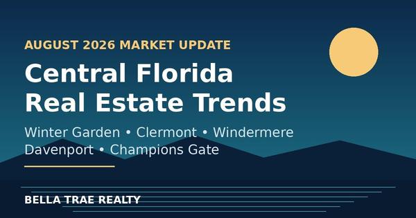 Central Florida Market Update: August 2026 Buyer & Seller Guide