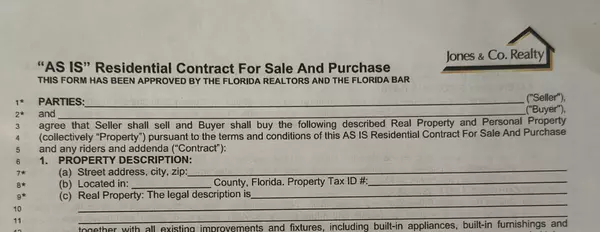Understanding Contingencies in a Florida Real Estate Purchase Contract