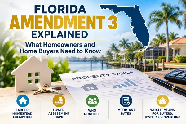 feature image of Florida Amendment 3 Explained: What Homeowners and Home Buyers Need to Know