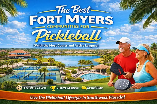 The Best Fort Myers Communities for Pickleball (With the Most Courts and Active Leagues)
